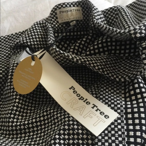 People Tree CRAFT skirt 100% trade free size 14 - Picture 2 of 5